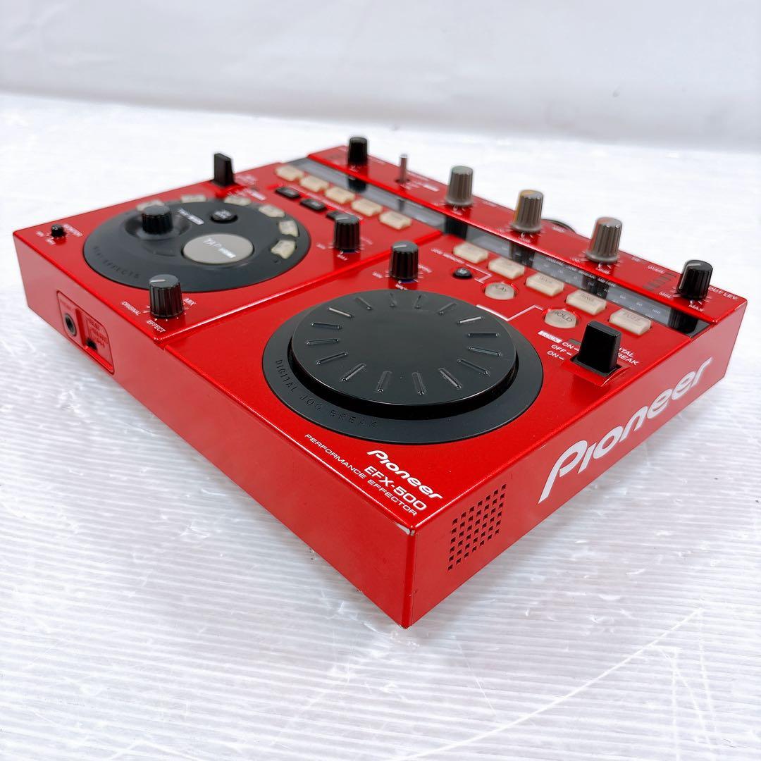 【極美品】PIONEER パイオニア EFX-500 DJエフェクター レッド