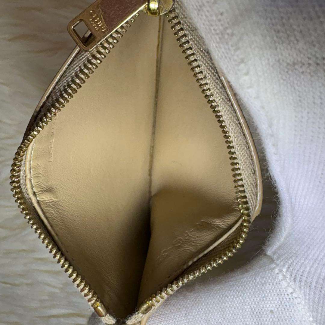 美品 CELINE フラグメントケース 小銭入れ カードケース ベージュ