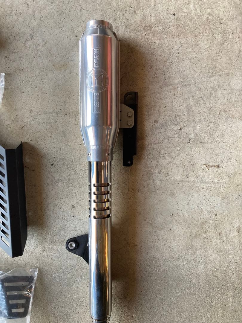 【美品】モリワキ マフラー カーボンファイバー ヨシムラヒートガード付き