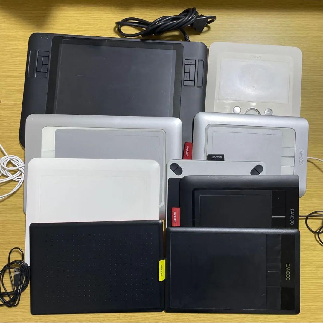 ジャンク　ペンタブレット　セット　wacom 板タブ