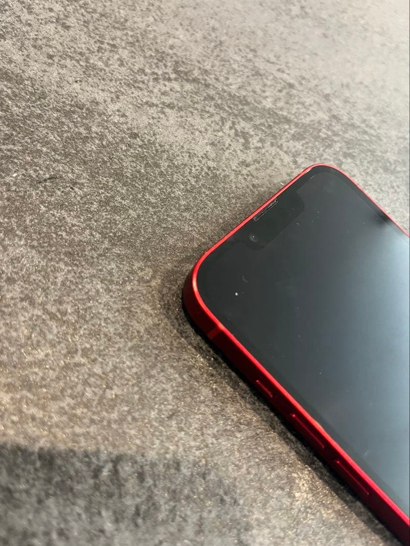 お値打ち！良品　iPhone13 レッド 256GB SIMフリー