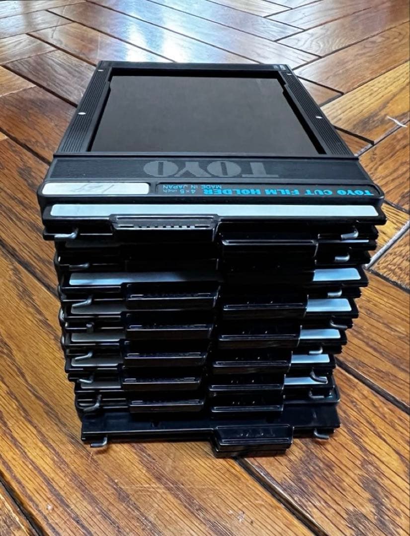 TOYO CUT FILM FOLDER 4×5 inch 8枚　シノゴ　1