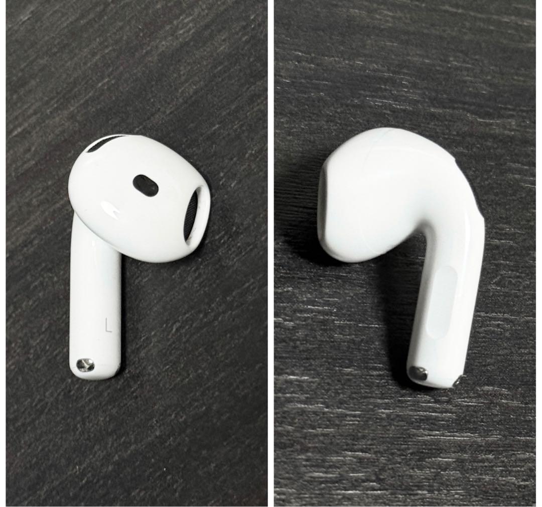 美品　Apple保証付き　2025年10月購入品　AirPods 4 ANC