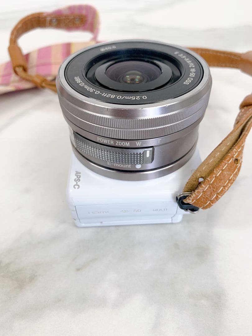 ＋Sony α NEX-3N ミラーレスカメラ ズームレンズ付き　ホワイト