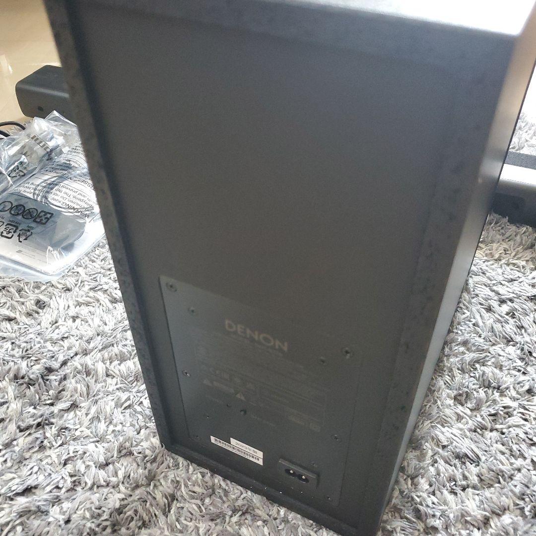 美品 DENON サウンドバー ワイヤレスサブウーファー DHT-S316K
