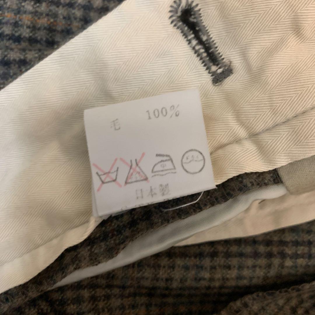 c.p.company 古着　チェックスラックス