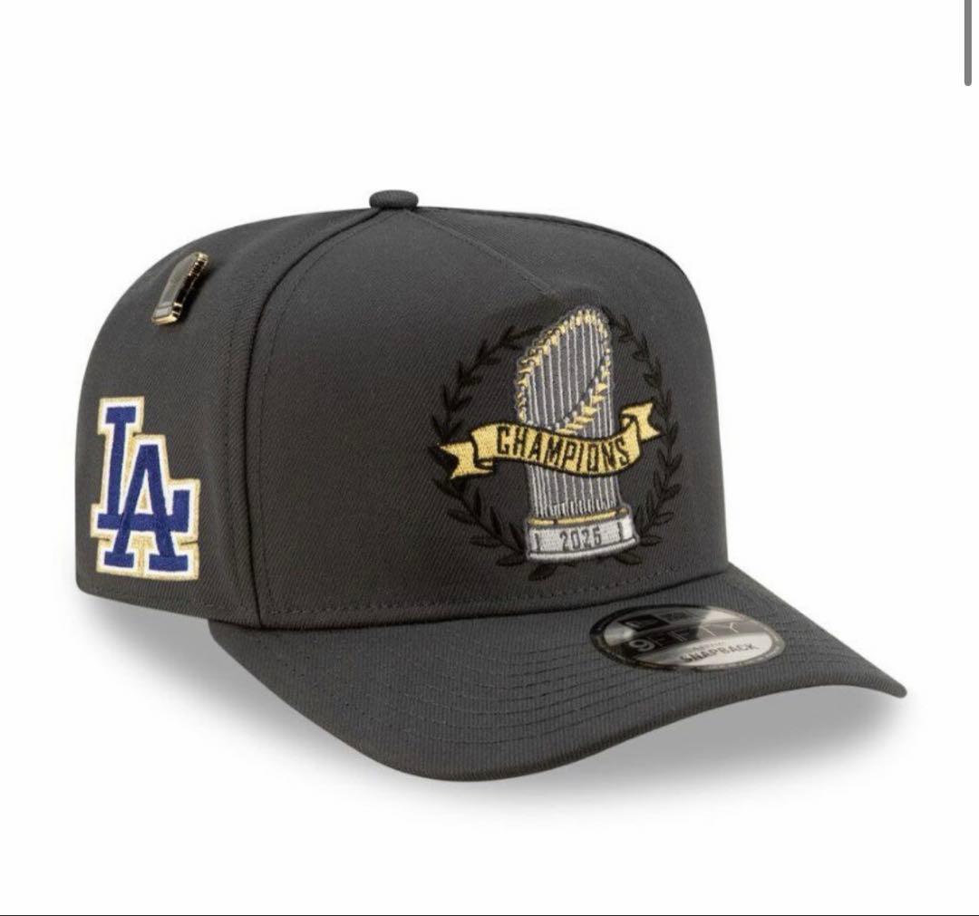 【海外モデル】ドジャース 2025 ワールドシリーズ　優勝キャップ