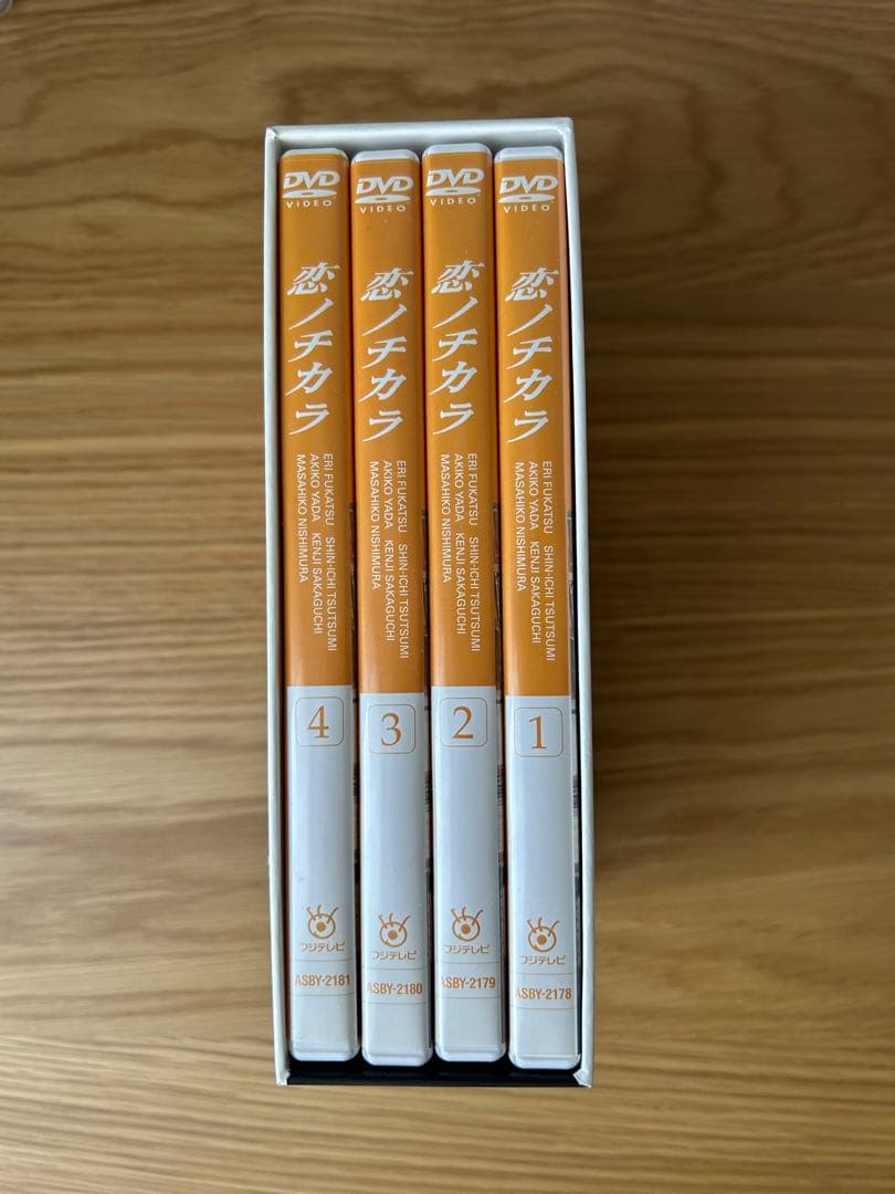 【美品】恋ノチカラ Power of Love DVD 4枚セット