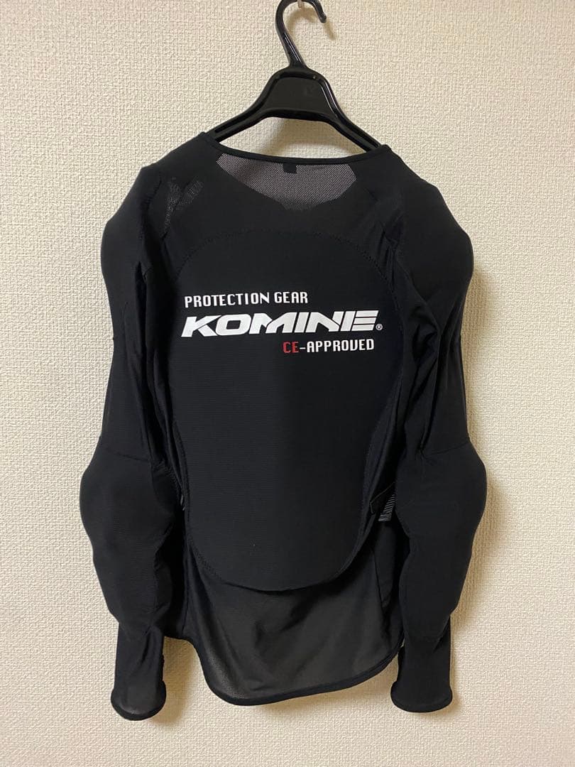 コミネ(KOMINE) バイク用 プロテクター 上下セット ブラック Mサイズ