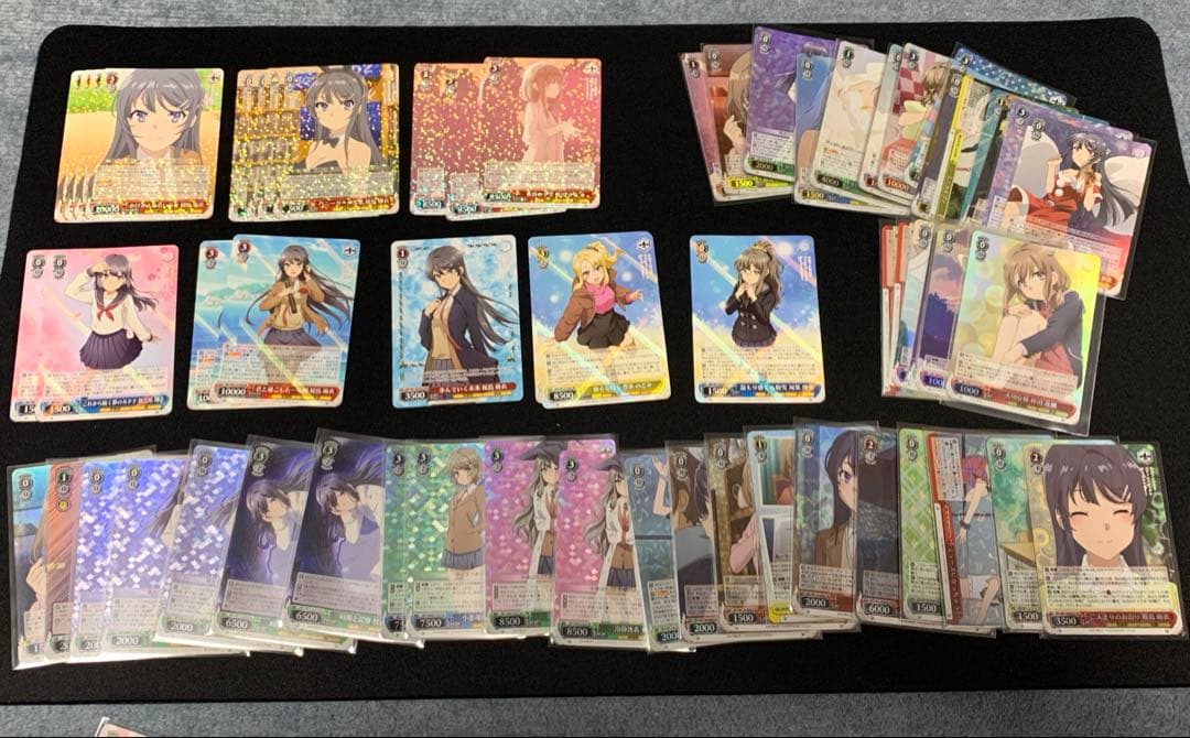 d*9様 ヴァイスシュヴァルツ　青春ブタ野郎シリーズ　デッキ＋カードセット　まと