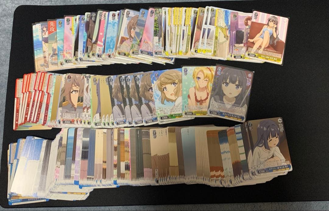 d*9様 ヴァイスシュヴァルツ　青春ブタ野郎シリーズ　デッキ＋カードセット　まと