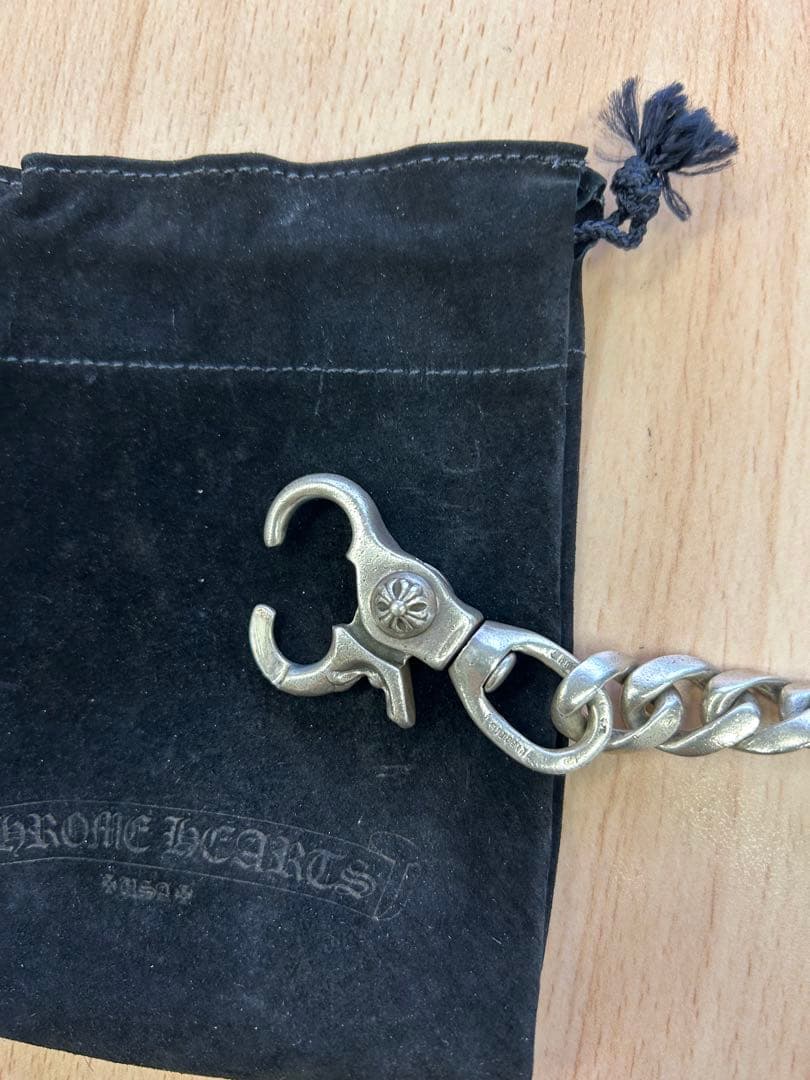 CHROME HEARTS ショートクラシック シルバーウォレットチェーン
