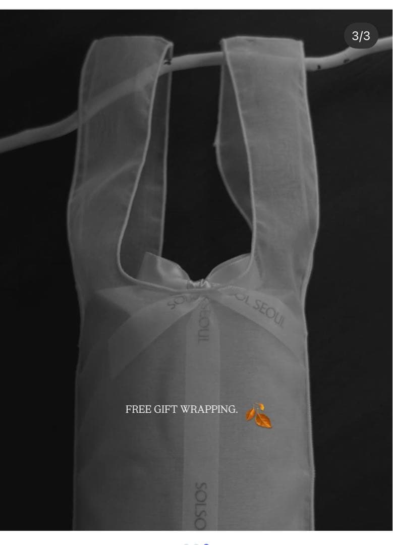 【新品未開封】solsol seoul ソルソルソウル　ごま油　ギフトラッピング