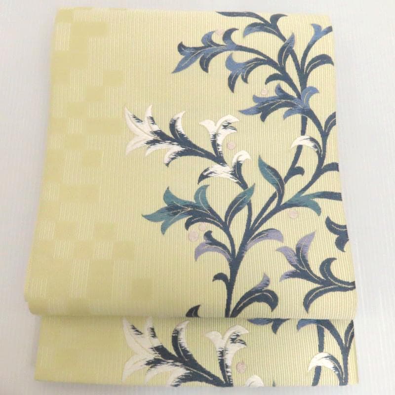 Club藤★袋帯 ケルン大聖堂 オリエント柄 お洒落カジュアル (3356)