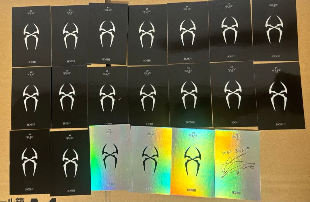 spider ホシ　トレカ　20枚セット