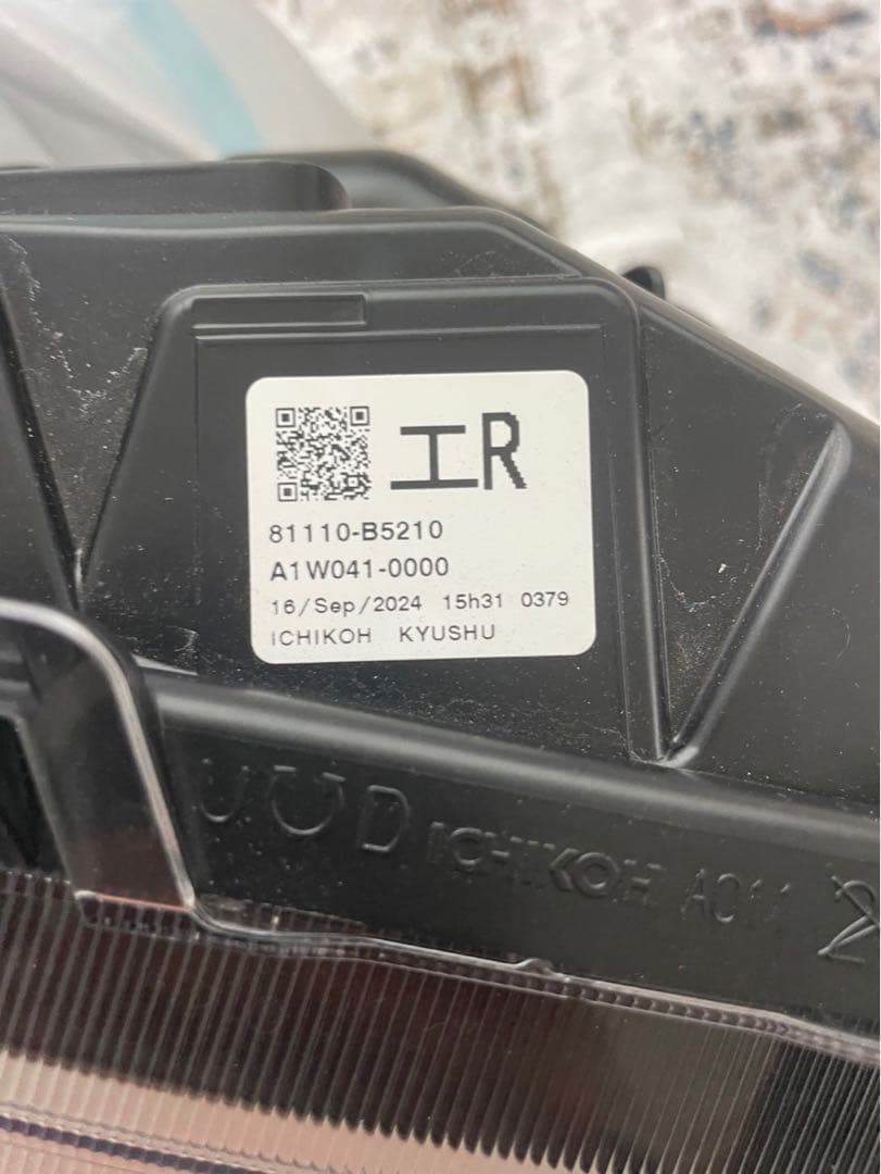 新車外し スバル サンバーディアス LEDヘッドライト