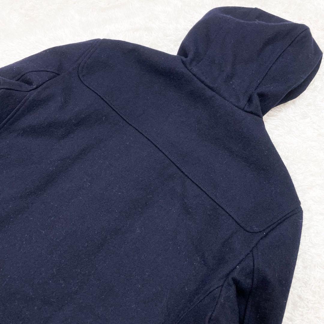 ブルックスブラザーズ ダッフルコート Thermore 中綿 ウール M〜L 紺