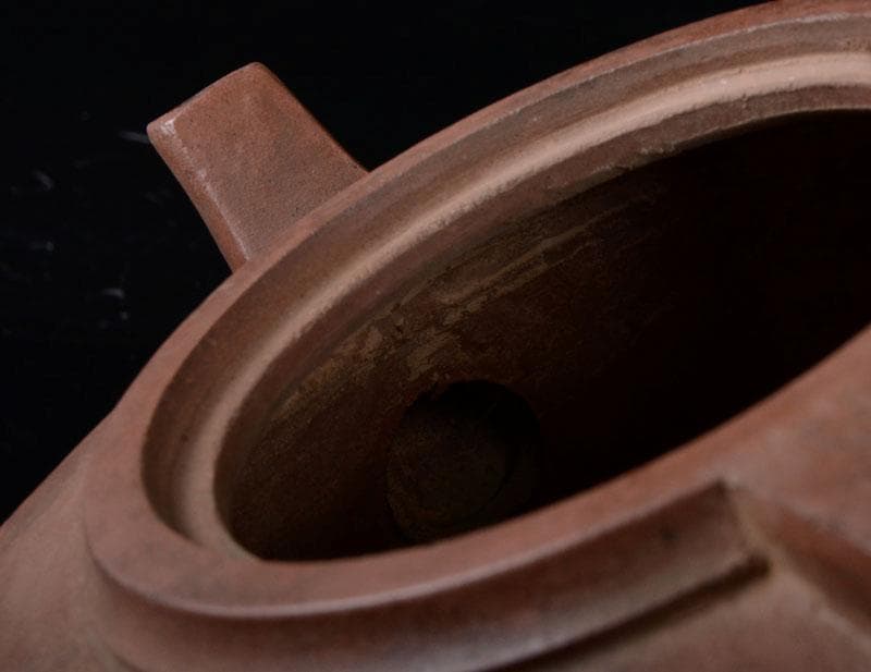 中国　康煕御製款　紫砂　朱泥　急須　茶壷　C　R5362E