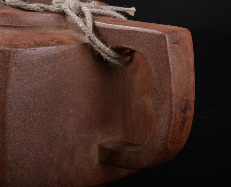 中国　康煕御製款　紫砂　朱泥　急須　茶壷　C　R5362E