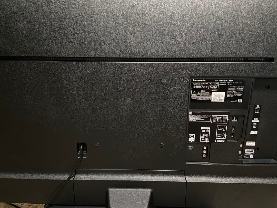 パナソニック 49V型 液晶 テレビ VIERA TH-49HX850