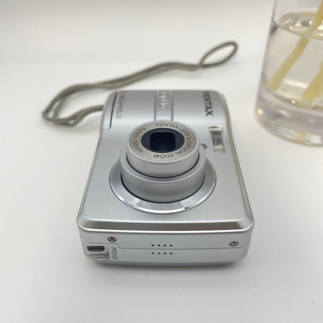 スマホ転送OK✨PENTAX Optio E40✨動作確認済 単三電池 可愛い♪