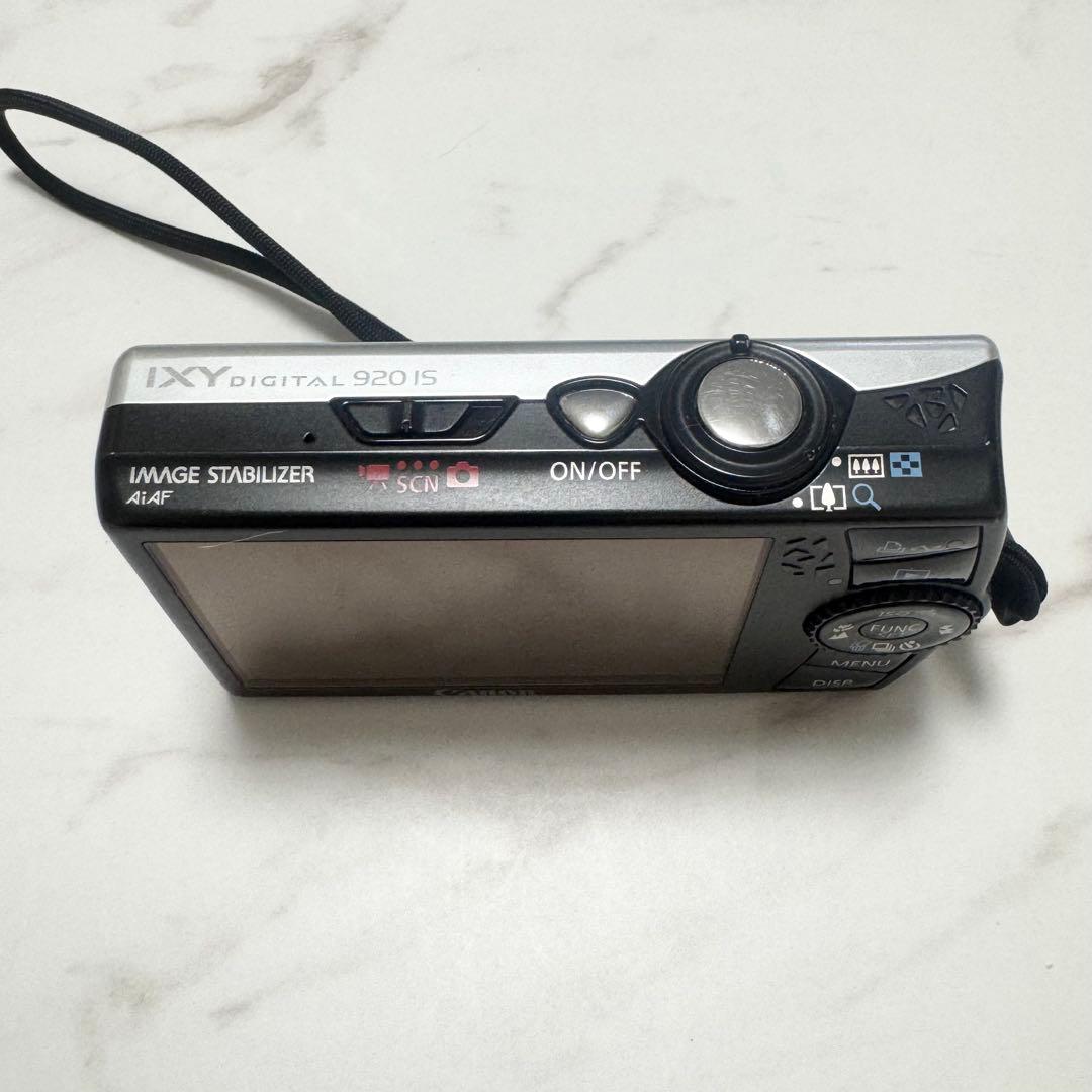【ジャンク品】Canon IXY DIGITAL 920 IS シルバー