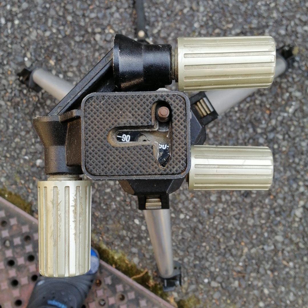 マンフロット大型三脚＋VENEZIA 雲台