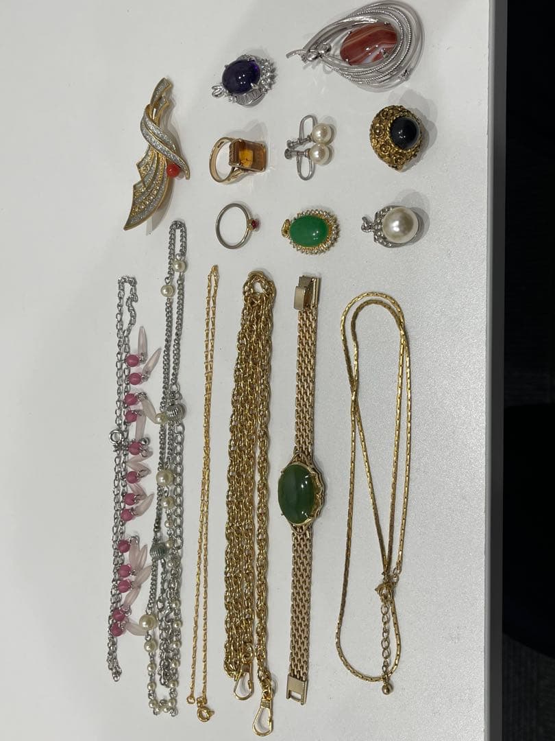 メッキ　アクセサリー 15点セット