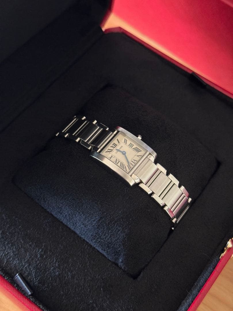 【Cartier（カルティエ）タンクフランセーズ SM クォーツ】