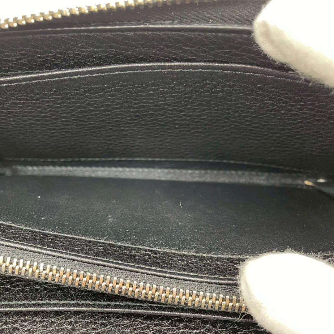 良品　グッチ　長財布　ソーホー　ダブルジップ　インターロッキング　ユニセックス