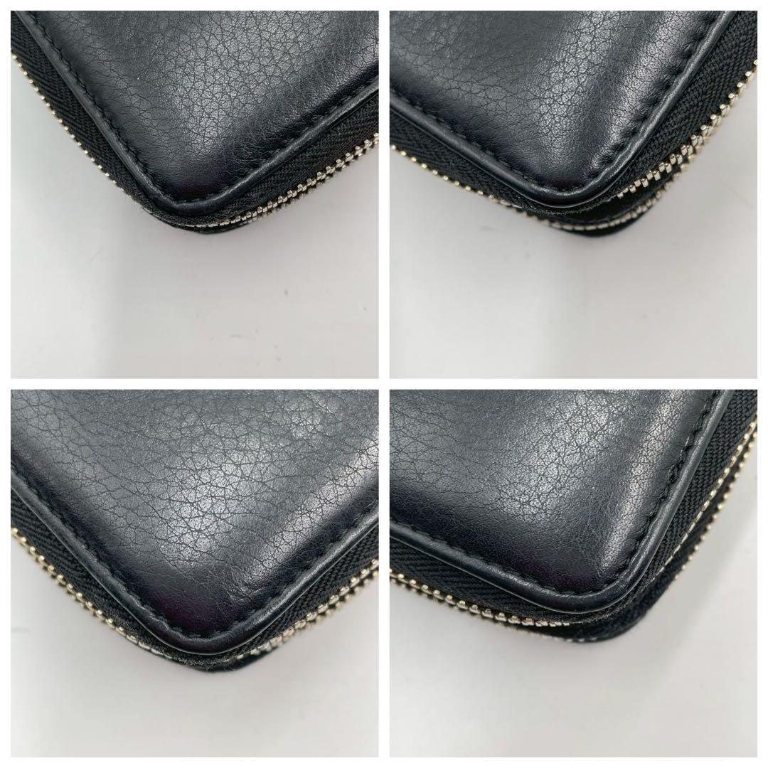 良品　グッチ　長財布　ソーホー　ダブルジップ　インターロッキング　ユニセックス