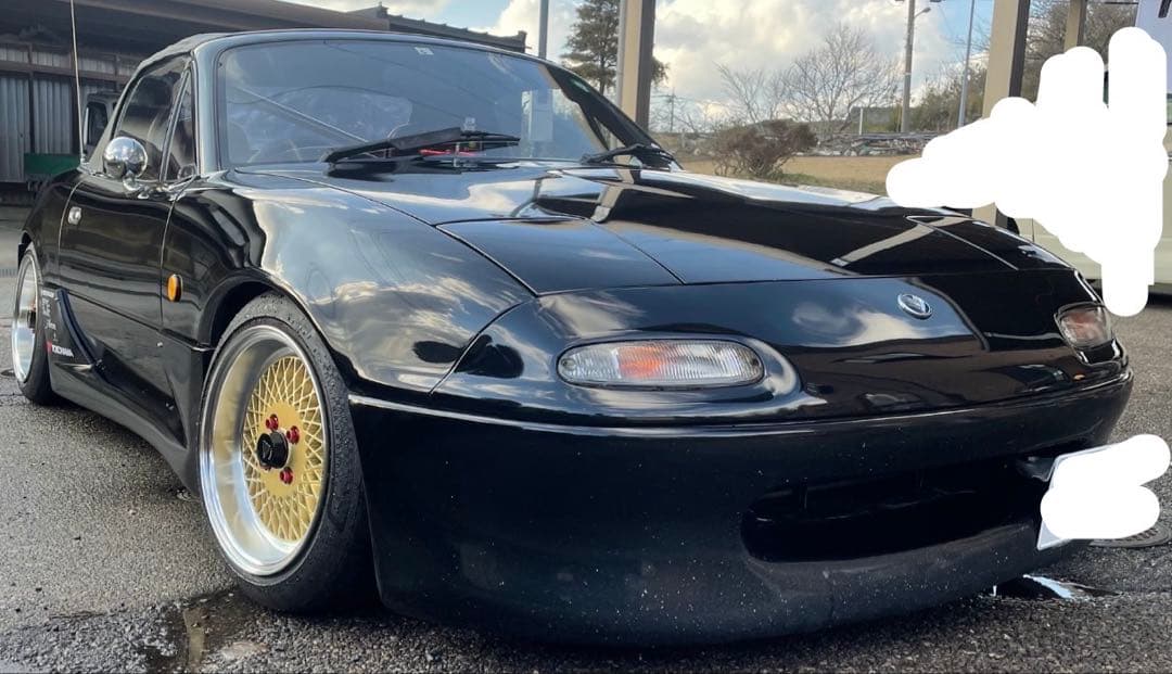 c*1様 MAZDAユーノスロードスター、アクティブ、フロントハーフバンパー