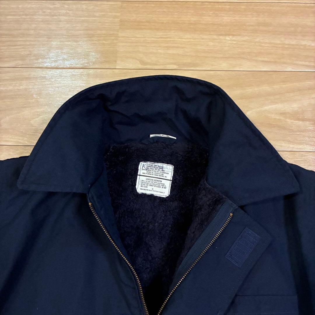 米軍実物 U.S.NAVY アラミド デッキジャケット 90s