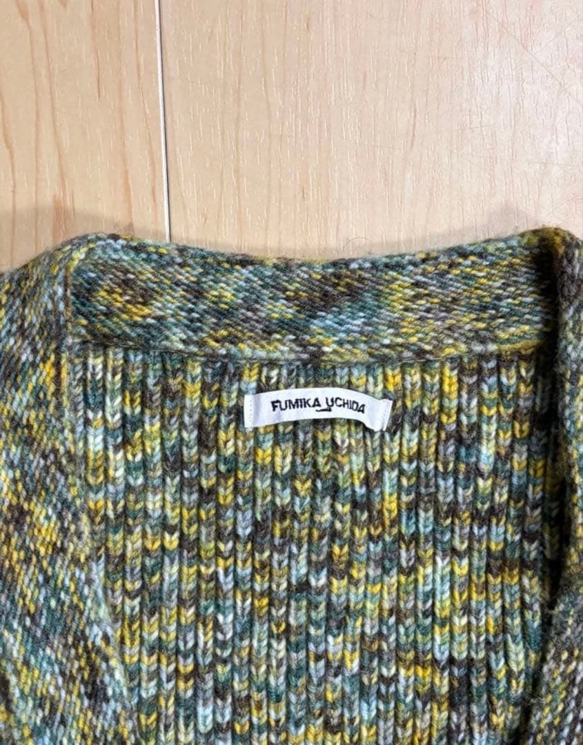 FUMIKA UCHIDA ニット ベスト 緑