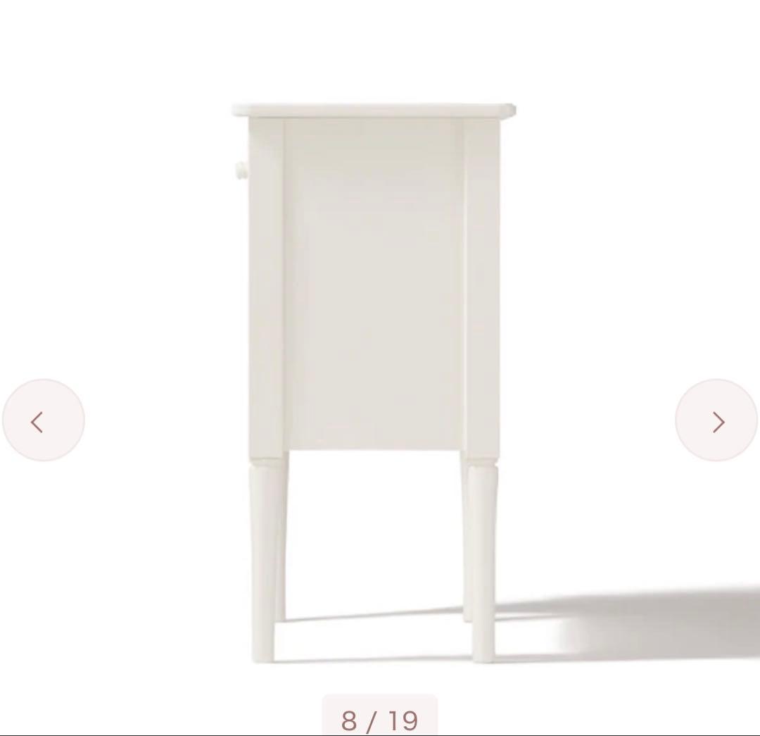 Francfranc ミーオ コンソール ホワイト（W850）