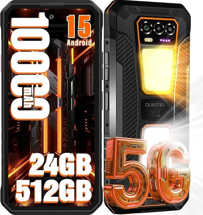 OUKITEL WP58 Pro タフネススマホ 5G 512GB 技適あり