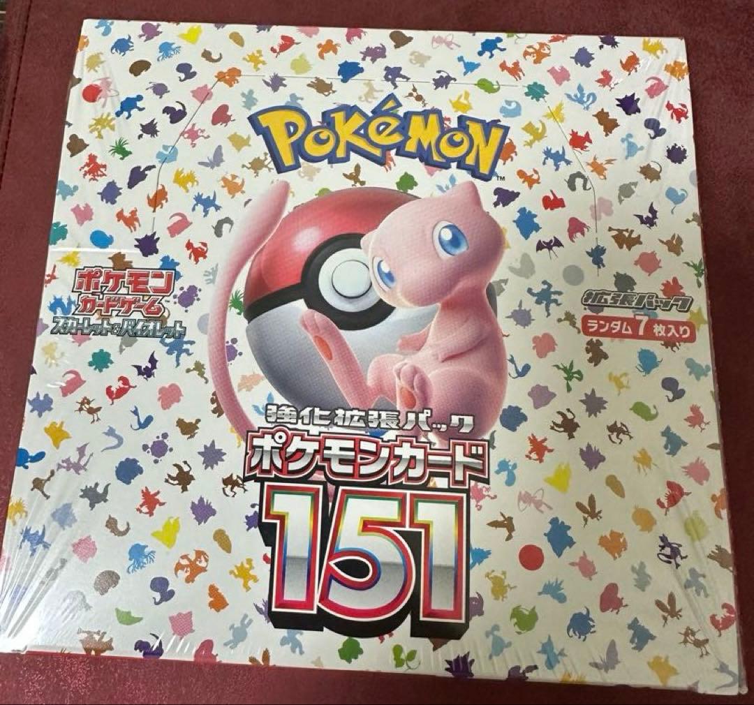 ほ*ぽ様 ポケモンカード151 ボックス シュリンク付　未開封
