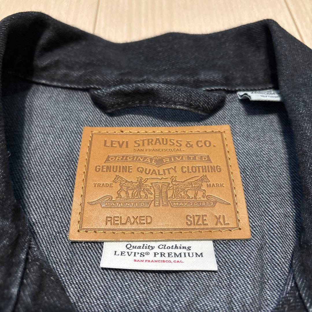 リーバイス　デニムジャケットブラック