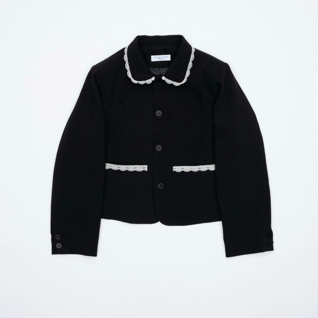 Smyeon レース付き コンパクト ジャケット