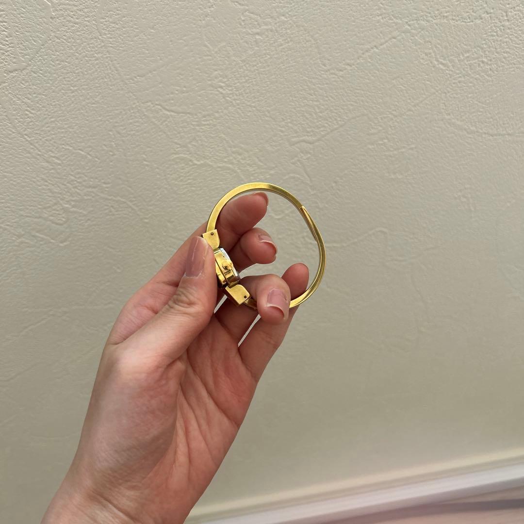 【美品】Chandler 17jewels 手巻き腕時計 バングル ブレスレット