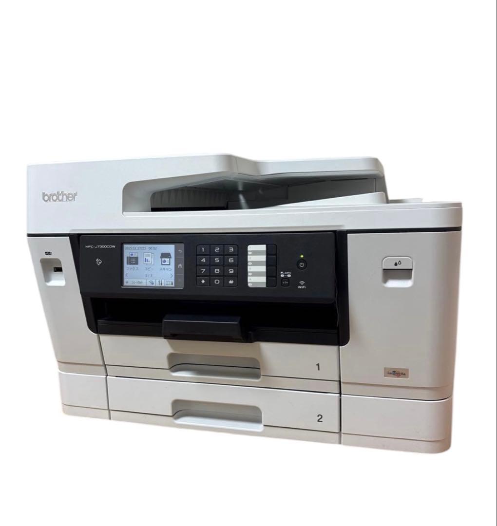 【美品】 Brother A3インクジェット複合機 MFC-J7300CDW