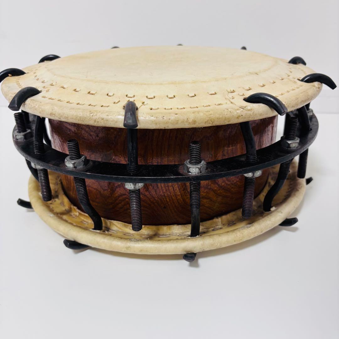 締太鼓　ボルト締め 和太鼓　立奏台付き　2丁掛け
