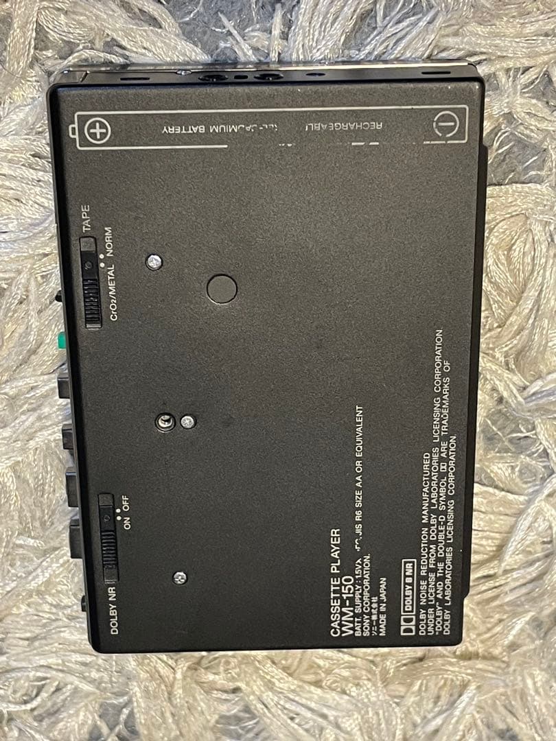 SONY WM-150 WALKMAN カセットプレーヤー　ケース付ウォークマン