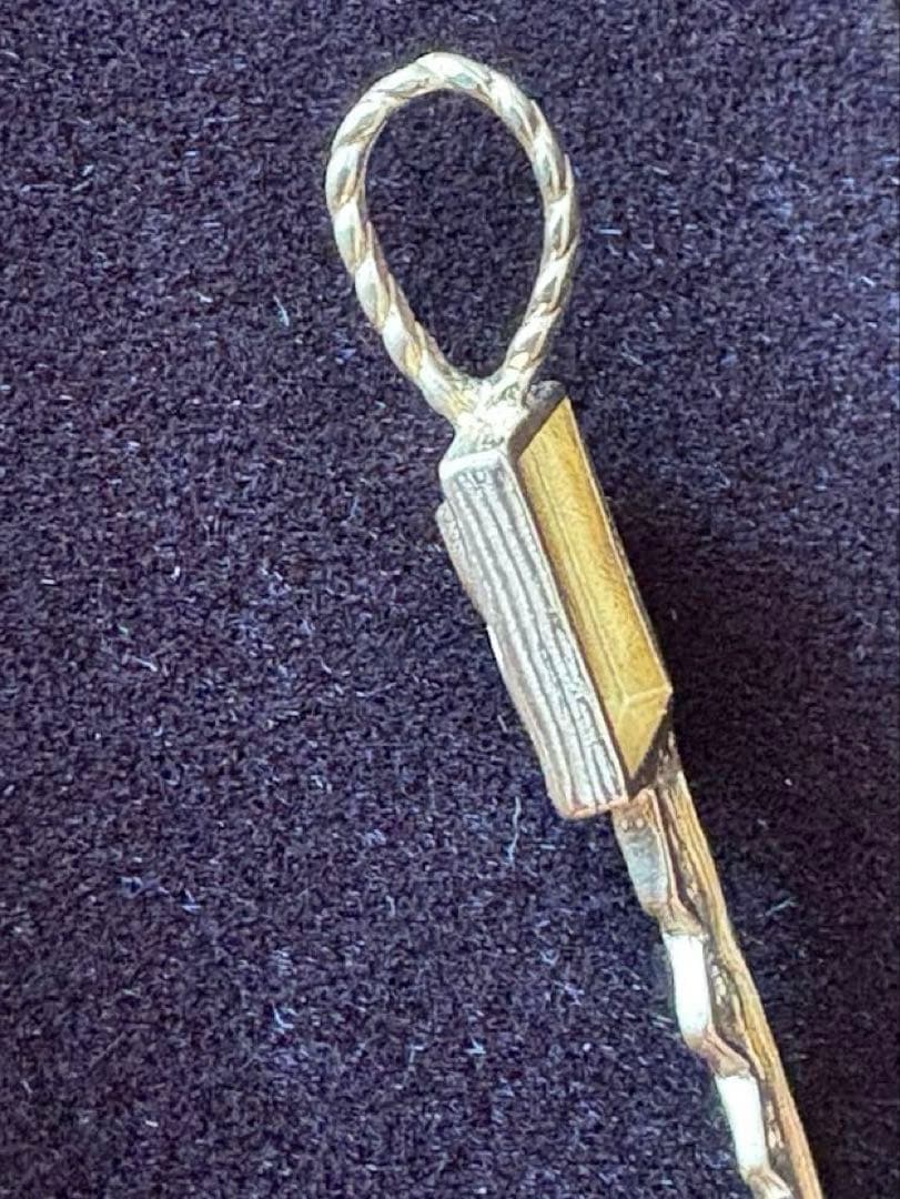 14K ヴィンテージ Playboy キー ペンダントトップ 2.41g公式刻印