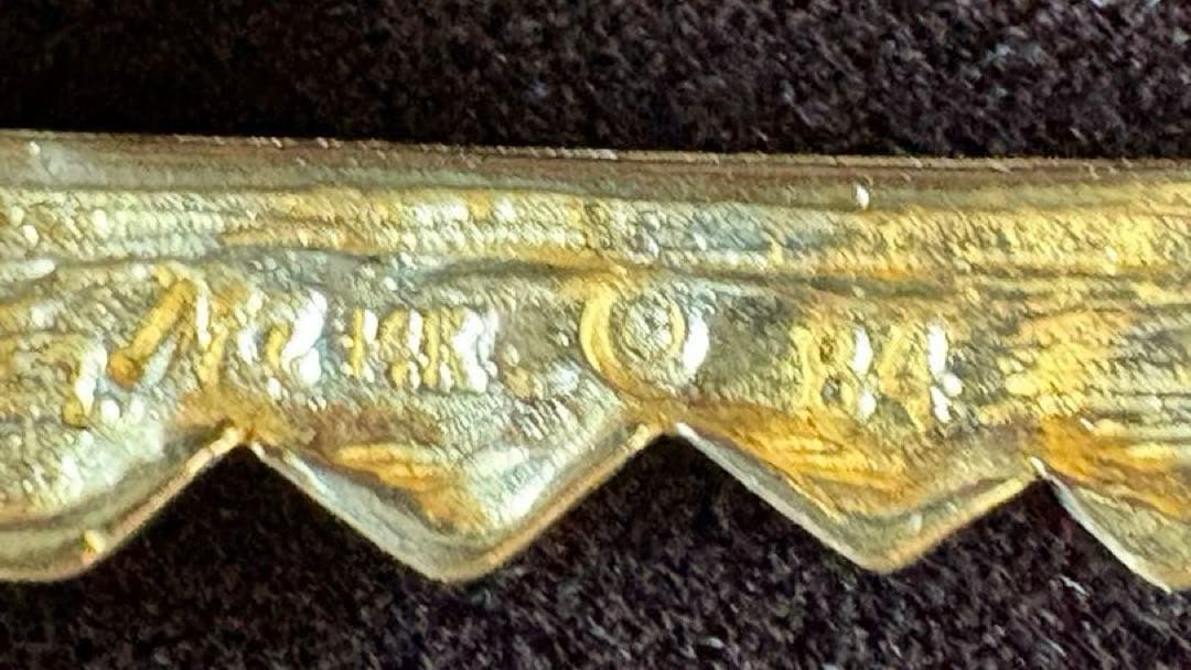 14K ヴィンテージ Playboy キー ペンダントトップ 2.41g公式刻印