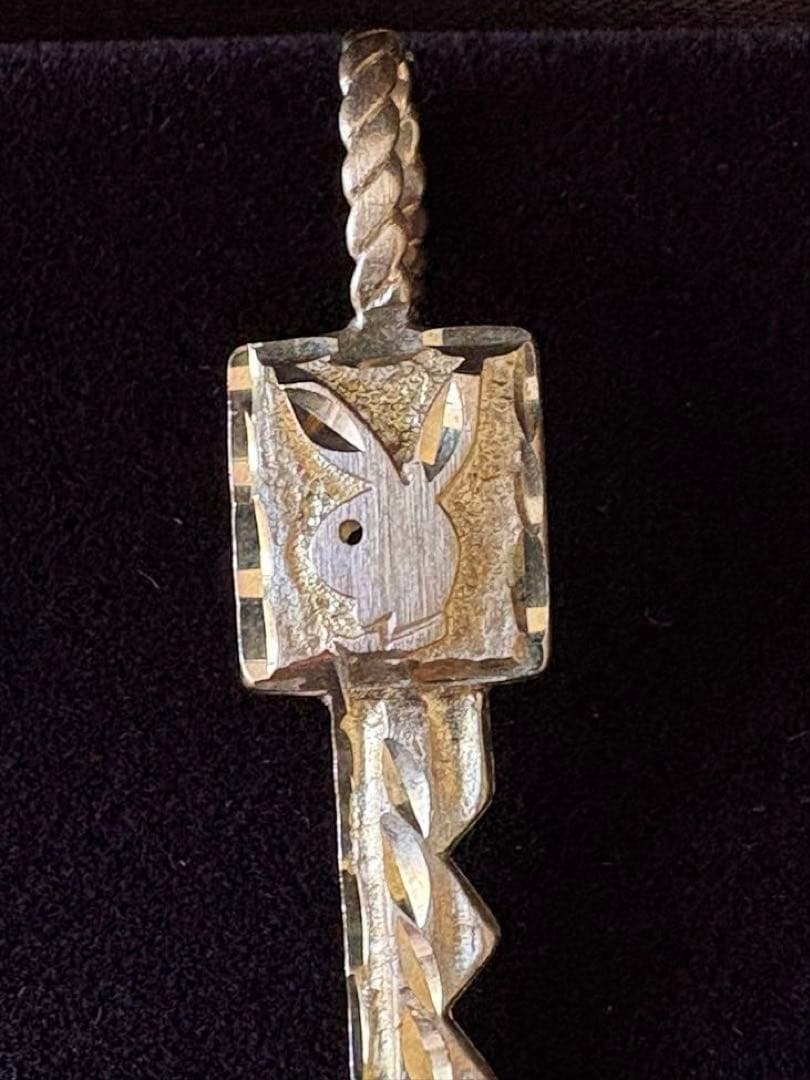 14K ヴィンテージ Playboy キー ペンダントトップ 2.41g公式刻印