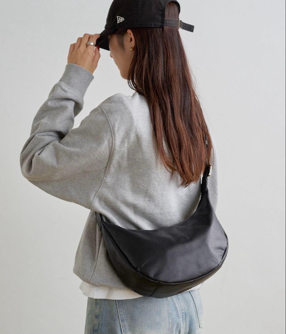 【russet】ソフトレザーラウンドショルダーバック(CE-1326)