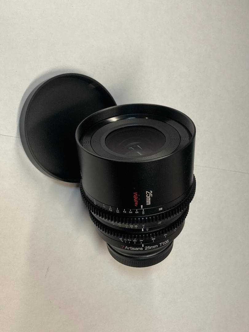 7artisans 25mm T1.05 シネマレンズ Eマウント ND付