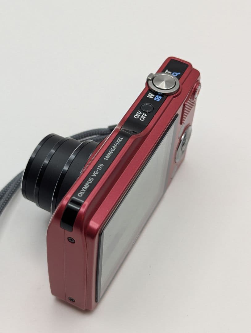 OLYMPUS VG-170 レッド 美品