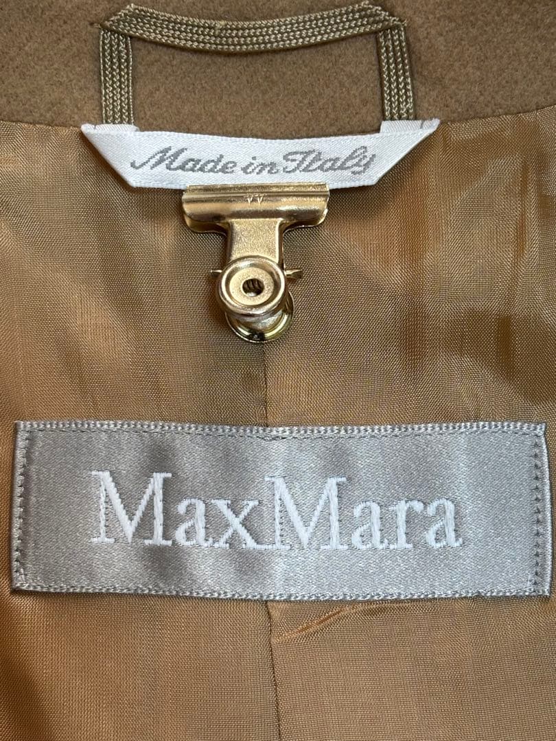 【美品】MaxMaraマックスマーラ♥︎テーラード／ウールジャケット　キャメル